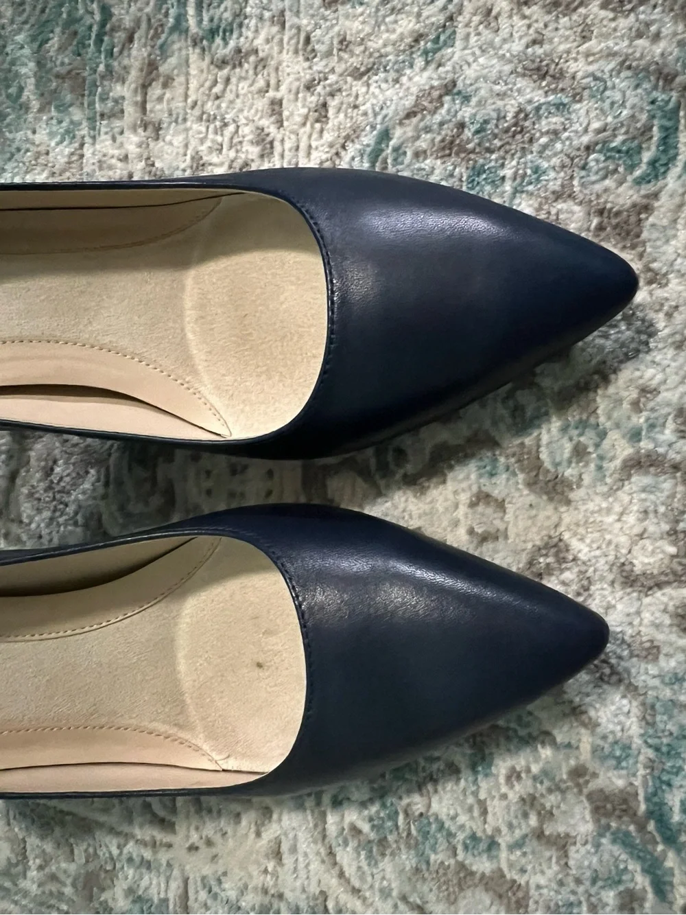 Cole Haan The Go-To Stiletto Pumps Navy Blue